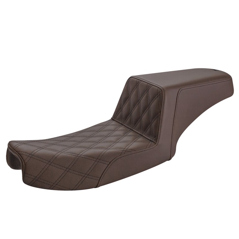Step-Up™ Front LS Seat – Brown – FXD Dyna 1991-1995 DYNA, FXDB-S, FXDB-D, FXDC, FXDL Models