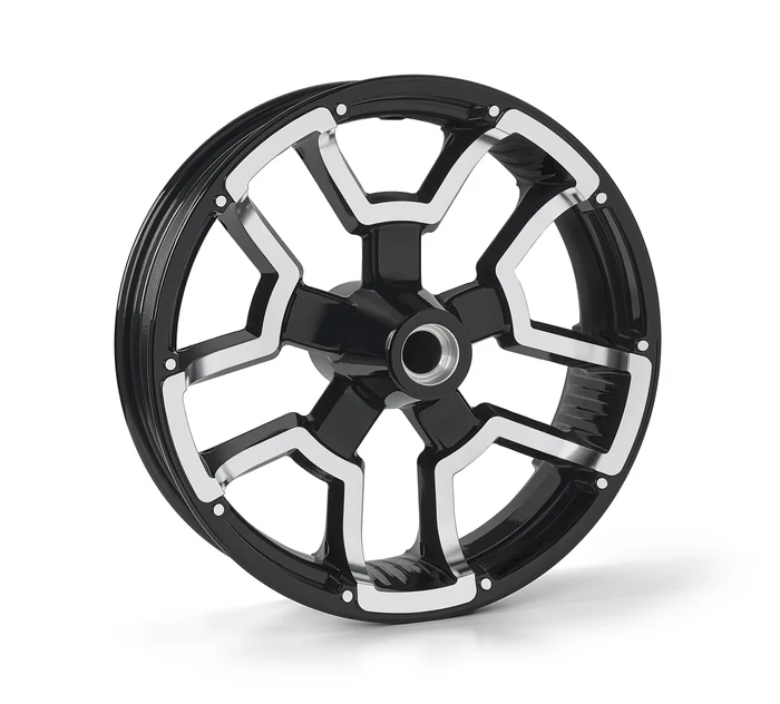 Harley-Davidson Seismic 18″ Front Wheel – Gloss Black