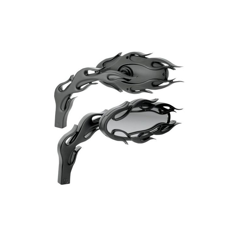 Arlen Ness Flamed Mirror