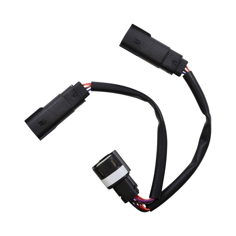 Custom Dynamics Magic Strobe Brake Light 3 Wire Y Harness For Harley Touring 2014-2023