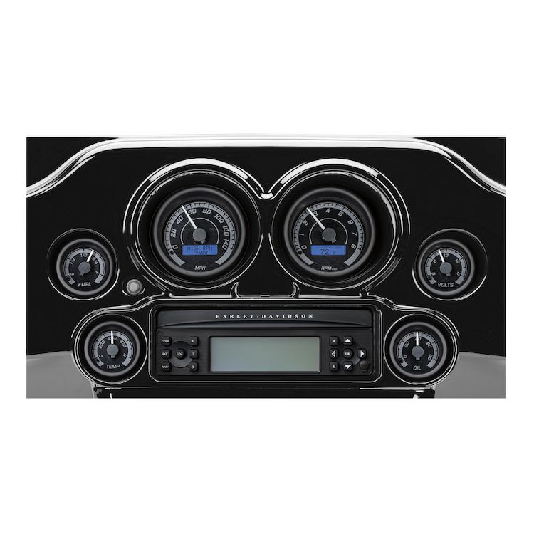 Dakota Digital MVX-8K Series Plug-In 6-Gauge Kit For Harley Touring 2004-2013