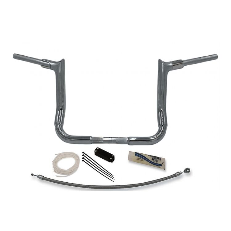 Fat Baggers Inc. 1 1/4" Pointed Top EZ Install Handlebar Kit For Harley