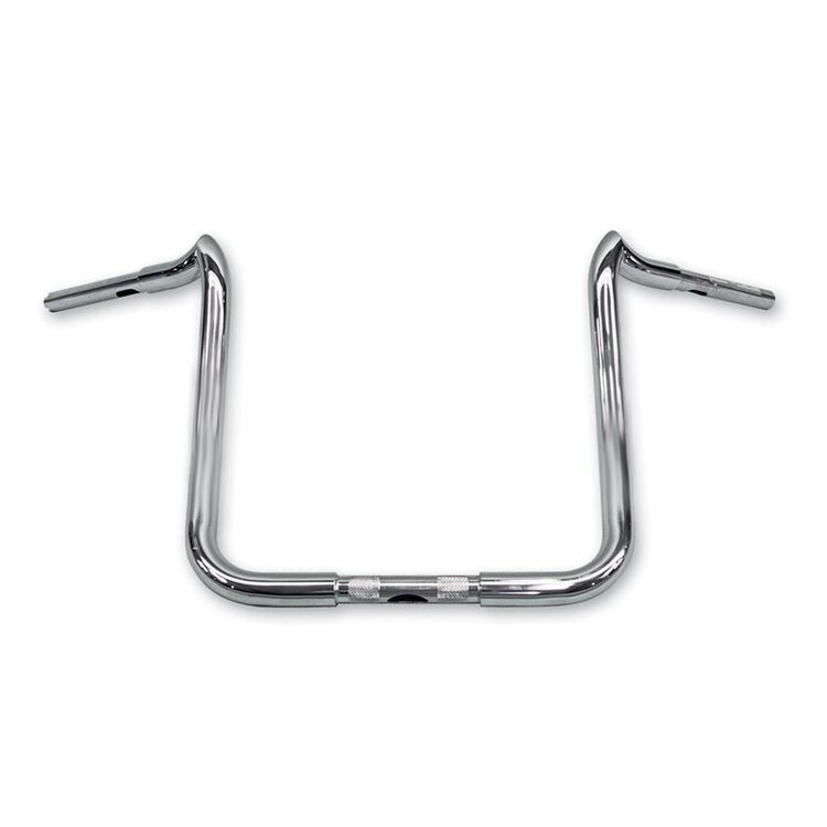 KST Kustoms 1 1/4" Mayhem Bagger Handlebars For Harley Touring 1986-2023 10" Rise / Polished [Previously Installed]
