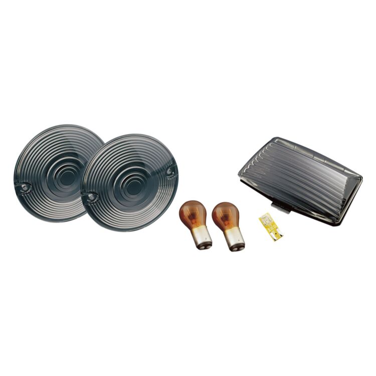 Kuryakyn Front Turn Signal And Fender Tip Lens Kit For Harley 1986-2017