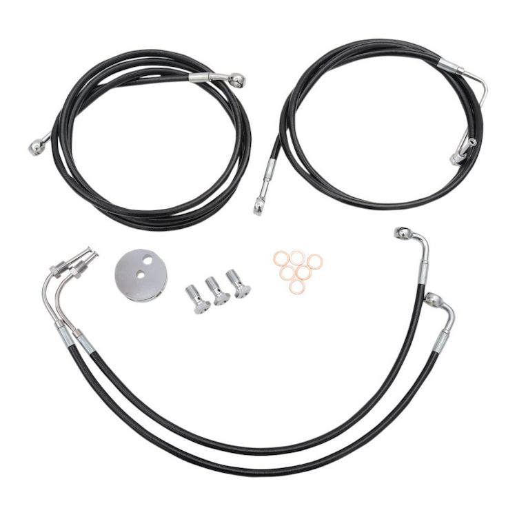 LA Choppers Brake Line Kit For Harley Touring w/ABS 2014-2016