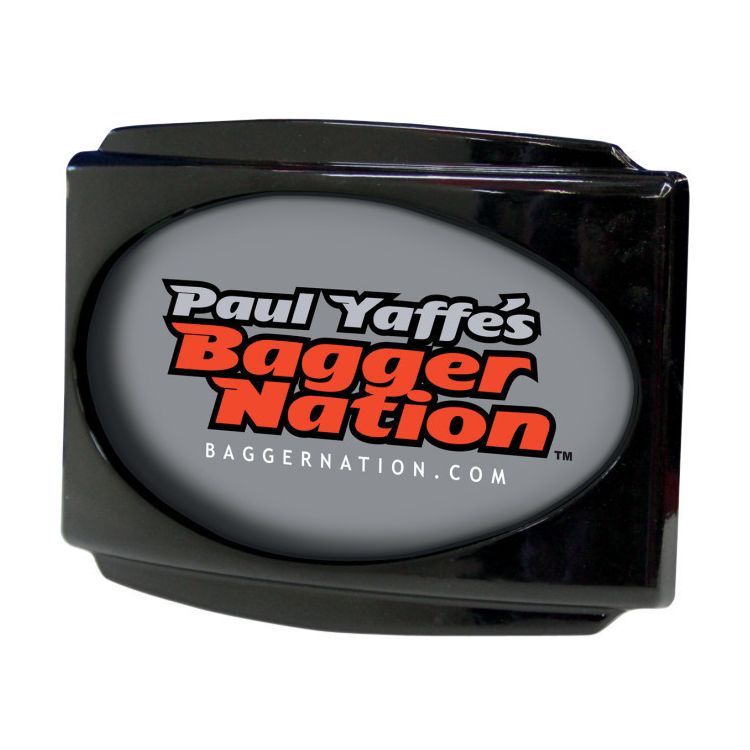 Paul Yaffe Stealth 3 LED License Plate Frame For Harley