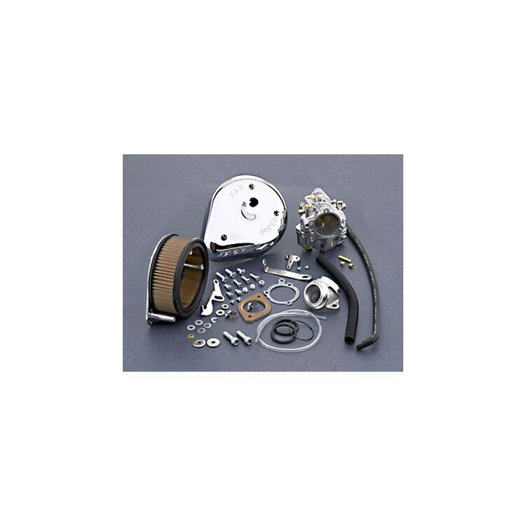 S&S Cycle Super 'G' Complete Carburetor Kit For Harley Shovelhead 1966-1978