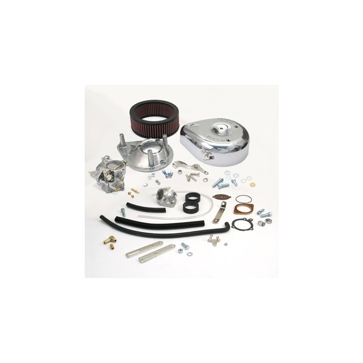 S&S Cycle Super 'G' Complete Carburetor Kit For Harley Shovelhead 1979-1984