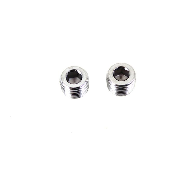 V-Twin Mfg. Lower Allen Fork Leg Plugs For Harley FL 1949-1976